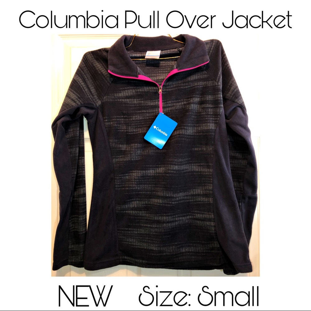 Columbia Pull Over Jacket Size Small